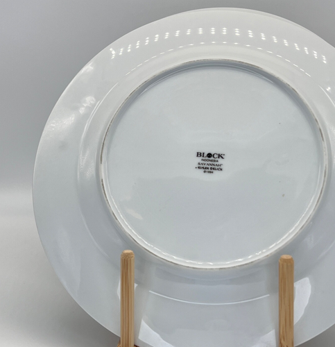 SUSAN ESLICK for BLOCK Savannah Dinner Plates Postmodern Multicolor x3 - Picture 11 of 17