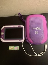 LeapPAD XDI Ultra Purple Leap Frog Tablet with Case Cover And 2 Games