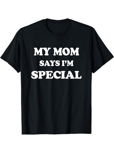 My Mother Said I Am A Special Printed Men's Fashionable Summer Short Sleeved Spo - Picture 7 of 7