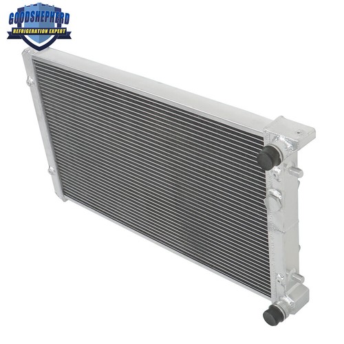 Aluminum Dual Core Cooling Radiator For VW VAG Golf Jetta MK4 Audi TT 1999-06 - Picture 7 of 13