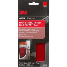 3M High Strength Lens Repair Film Red, 03341, 3.75 in x 7.75 in, 24 percase