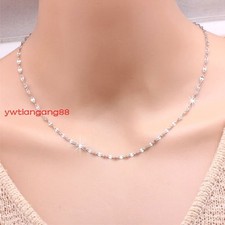 18"-36" Womens Girls 316L Stainless Steel Link Necklace Chain Never Tarnish