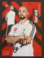 Gerald Stürzenhofecker 1. FC NÜRNBERG  / Handsignierte Autogrammkarte 2024/25