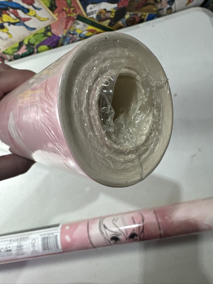 Disney Tinkerbell Watercolour Pink Wallpaper. 2 Rolls eBay