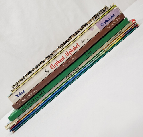 Kids Books About ABCs Lot Of 10 Alphabet Preschool Classroom Homeschool Reading - Picture 8 of 18