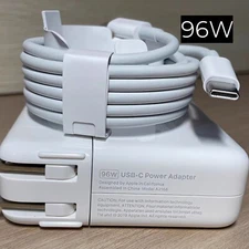 OEM 96W USB-C Type C Power Adapter Charger For MacBook pro/Air M1 M2 M3 M4 A2166