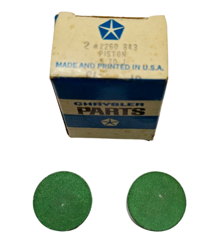 Dodge Plymouth Belvedere 330 1962-78 rueda trasera cilindro pistón 2260843 nuevo en stock Foto 2 de 4