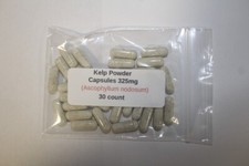 Kelp Powder Capsules Ascophyllum nodosum 325 mg - 30 count