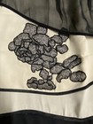 Walter Women's Silk Skirt Beaded Mini Beige Black org. $595.00 Size 0 Holiday — photo 3