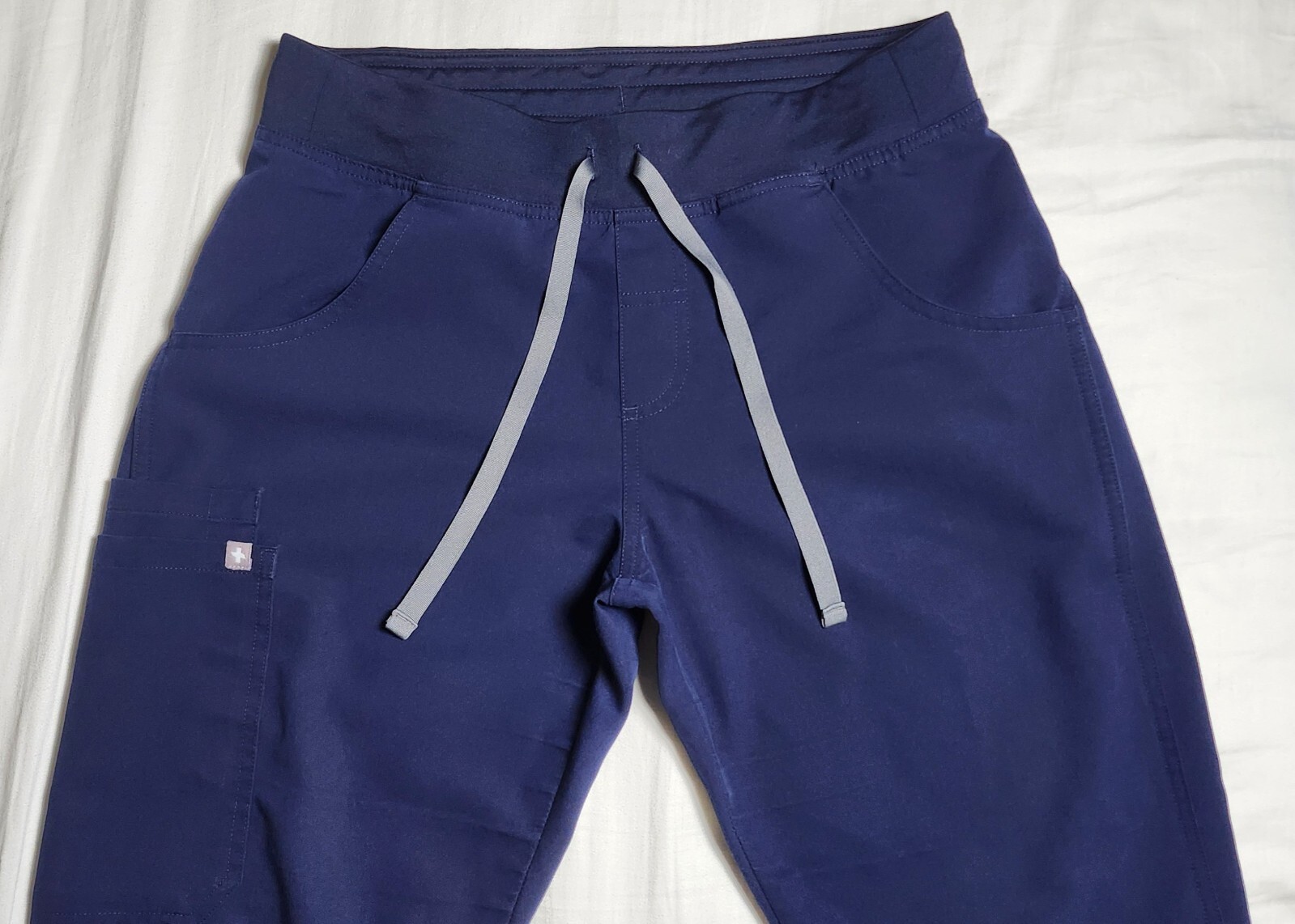 Figs Scrub Pants Size Small Pisco Basic Navy Blue… - image 2