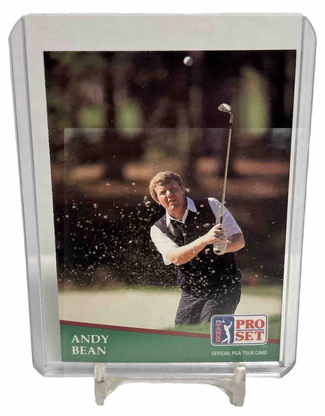 1991 PGA Pro Set PGA Tour Golf Card #190 Andy Bean MINT
