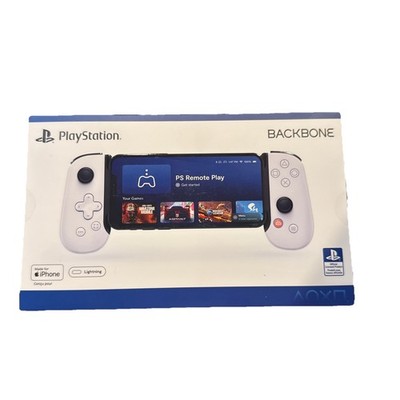 Backbone One BB-02-W-S v4 White PlayStation Mobile Gaming Controller For iPhone