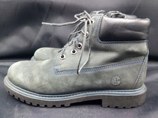 Lumberjack Women's Blue Nubuck Leather Walking/Hiking Ankle Boots UK 3 EU 36