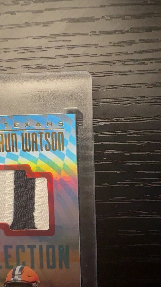 Deshaun Watson Kizer 2017 Illusions Rookie Reflection Patch Texan Browns /100 RC - Image 3 of 4