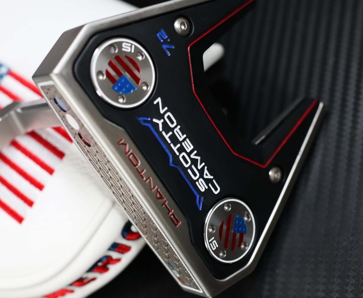 2026 Scotty Cameron Phantom 7.2 Custom Putter American Flag