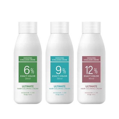 Aroma Haarentwickler Peroxid Creme 100ml 6 9 12% Bleichmittel Farbstoff Oxidationsmittel