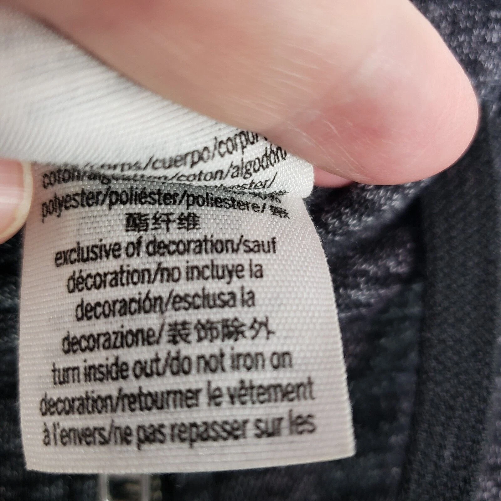 UNDERCOVER ROSA Victoria's Secret Felpa con Cappuccio Donna Piccola Full Zip Logo Cane Tempo Libero Grigio