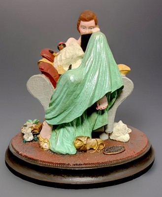 Norman Rockwell Dear Diary Figurine Beautiful Dreamers Series