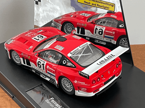 Slot Car 1/32 Ferrari 575 GTC Barron Connor -Racing LM 2004 Le Mans 2004 Carrera - Picture 3 of 5