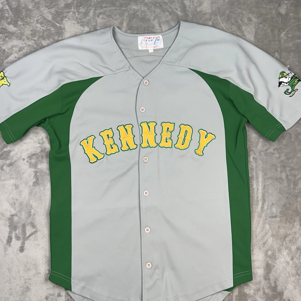 Camiseta deportiva de béisbol de colección MVP atlética lucha irlandesa JFK Kennedy #20 para hombre 40 hecha en EE. UU. Foto 2 de 4