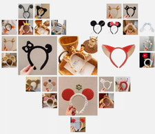 Animal Rabbit Cat Giraffe Ant Sheep Deer Head Band Dress Up Costume Accessory AU