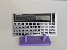 SHARP Pocket Computer PC-1245 Calcolatore Eletrronico Vintage Japan PER PARTI!
