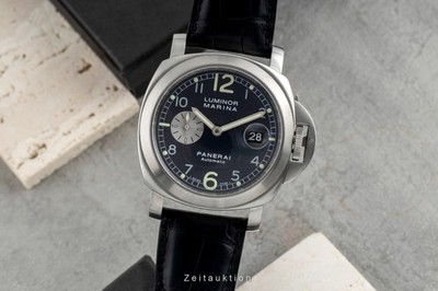 Panerai Luminor Marina Edelstahl Automatik Herrenuhr Ref. PAM00086 Papiere 2001
