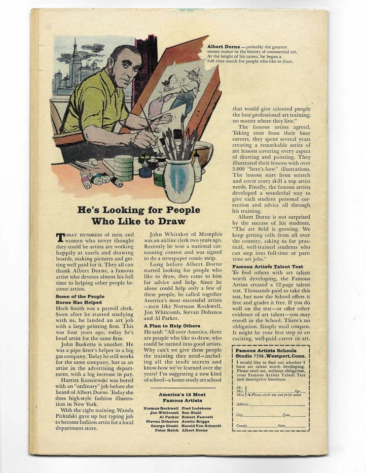 Fantastic Four 39 1965 Marvel Comics VG+ 4.5 Doctor Doom Thing Daredevil - Image 2 of 2