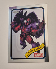 2025 Topps Chrome Marvel - Onslaught #68 Magneto Professor Xavier