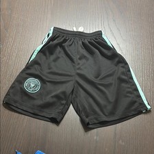 Black Athletic Youth Small Shorts