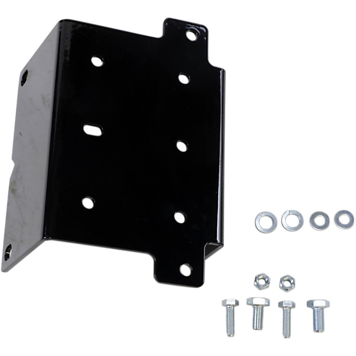 Platine de treuil Yamaha Grizzly 700 pour éviter la torsion du pare-chocs