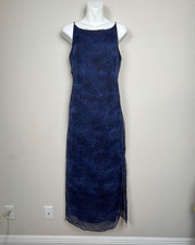 City Triangle Size 9 Maxi Dress Vintage Ethereal Whimsigoth Dark Fairy