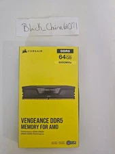 CORSAIR Vengeance DDR5 64GB (2x32GB) 6000MHz CL30 AMD Expo (CMK64GX5M2B6000Z30)