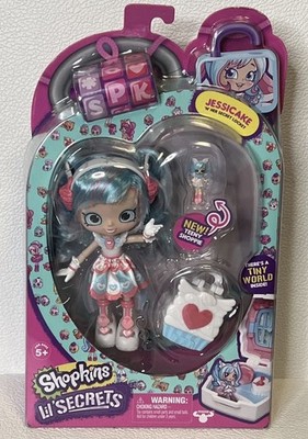 SHOPKINS SHOPPIES LIL  SECRETS JESSICAKE 'N' HER SECRET LOCKET BRAND NEW