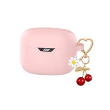 Case Cover for Jbl Tune Buds with Cute Cherry Daisy Flower Charm Pink