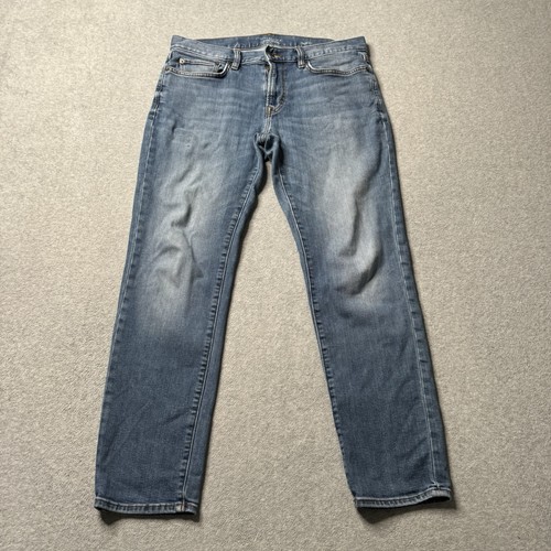 Banana Republic Travel Jeans Mens 32x30 Blue Denim Faded Athletic Stretch Adult - Picture 2 of 10