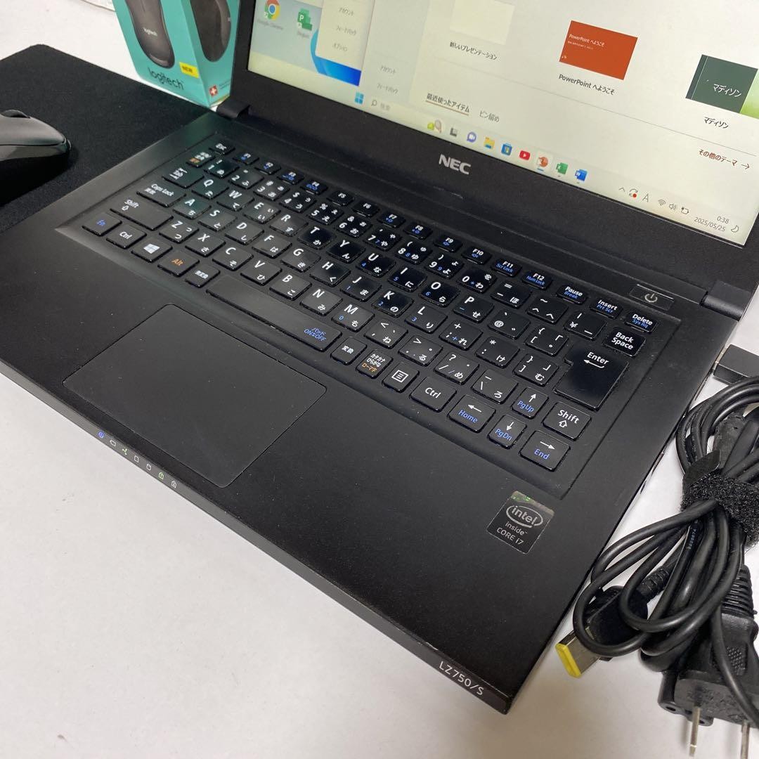 NEC i7/8/SSDノートPC Windows 11 Office 2024 Windows 11 Office 2024 Nec Laptop Core I7 256Gb Ssd Fast