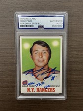 Brad Park 1970 Topps #67 Rookie Card PSA DNA Authentic Auto Rangers HOF. rookie card picture
