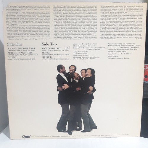 THE HEATH BROTHERS Brotherly Love 1982 ANTILLES Records VG+VINYL LP - Imagen 2 de 9