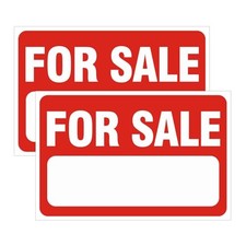 Pack for Sale Sign Car Sticker, 11.5"x7.76" Self-Adhesive Vinyl, Weatherproof 2