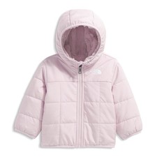 The North Face Pale Blossum Baby Girls' Reversible Shasta Full Zip Hooded Jacket