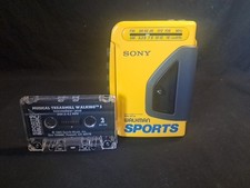 Sony Walkman Sports WM-AF54 Radio Cassette Player Tested/Working