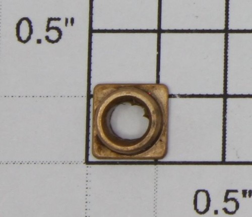 Buje de engranaje de eje helicoidal Lionel 8238-149 cojinete de empuje cuadrado con orificio redondo | Zustand: New