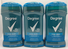Degree Men Original Antiperspirant Deodorant Cool Rush 2.7 Ounce  6 Deo Sticks  