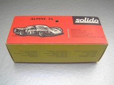 Solido 168 Alpine Renault 3L Le Mans made in France 1/43 scale Original Box Only