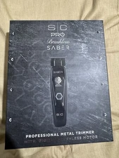 StyleCraft Pro Saber 2.0 Metal Cordless Clipper and Trimmer Kit New