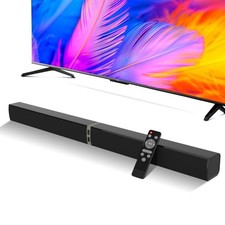 Sound Bar for Smart TV  80W Bluetooth Soundbar 2-in-1 Detachable TV 31inch