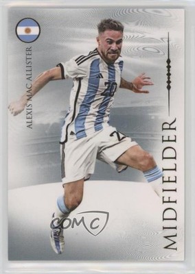 2024 Futera Unique Nostalgia Midfielders Alexis Mac Allister #046 13xi