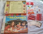 Vintage Copyright 1975 Milton Bradley Board Game - The McDonald's Game