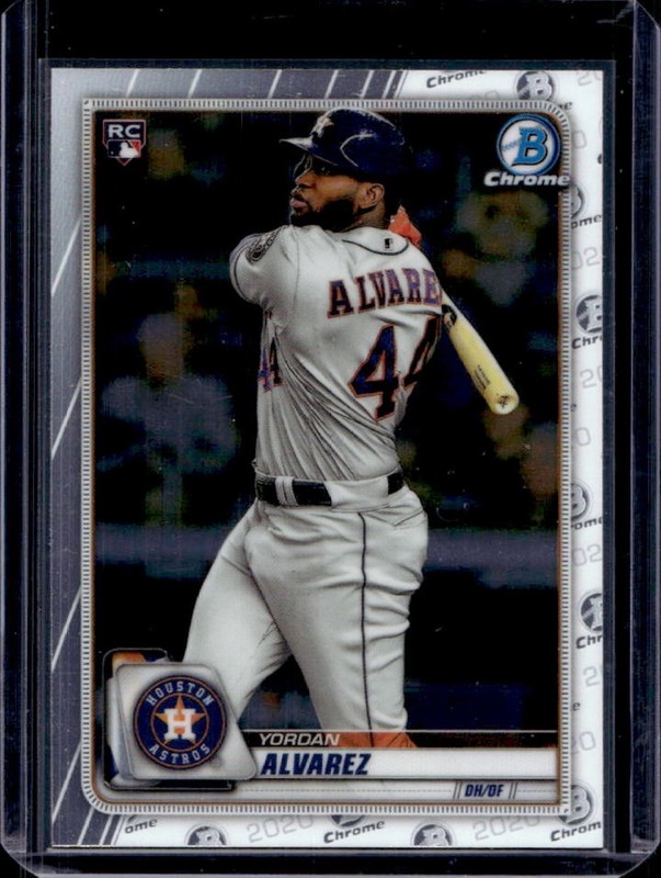 2020 Bowman Chrome Yordan Alvarez RC Rookie #25 Astros